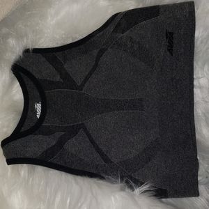 Black and Gray Avia sports bra size small